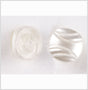 Pearl White Pearl Glass Button - 22L/14mm