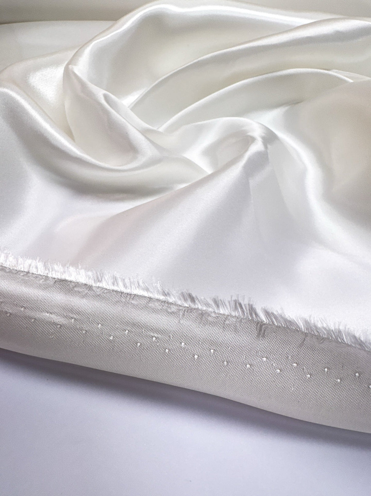 Polyamide Acetate Sateen White