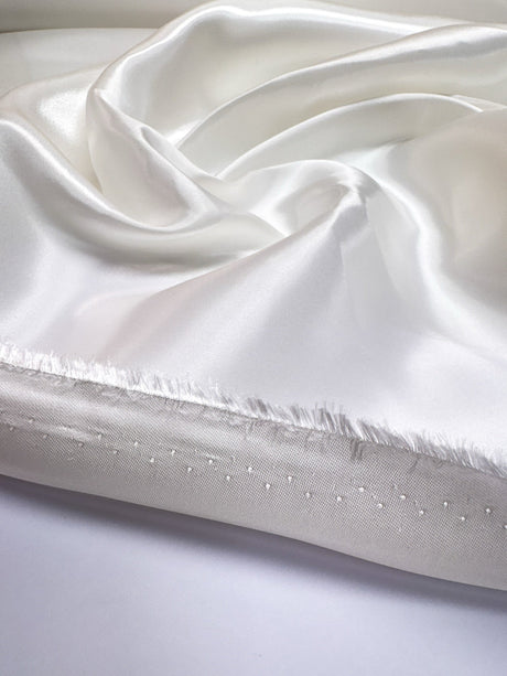 Polyamide Acetate Sateen White