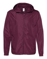 Men's Lightweight Waterproof Windbreaker Full-Zip Jacket