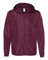Men's Lightweight Waterproof Windbreaker Full-Zip Jacket