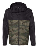 Men's Lightweight Waterproof Windbreaker Full-Zip Jacket