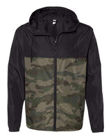 Men's Lightweight Waterproof Windbreaker Full-Zip Jacket