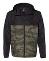 Men's Lightweight Waterproof Windbreaker Full-Zip Jacket