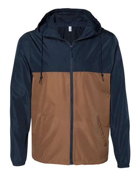 Men's Lightweight Waterproof Windbreaker Full-Zip Jacket