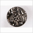 Old Platinum Glass Button - 44L/28mm