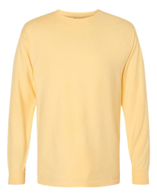 Garment-Dyed Long Sleeve T-Shirt