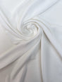 Silk Crepe Fabric White