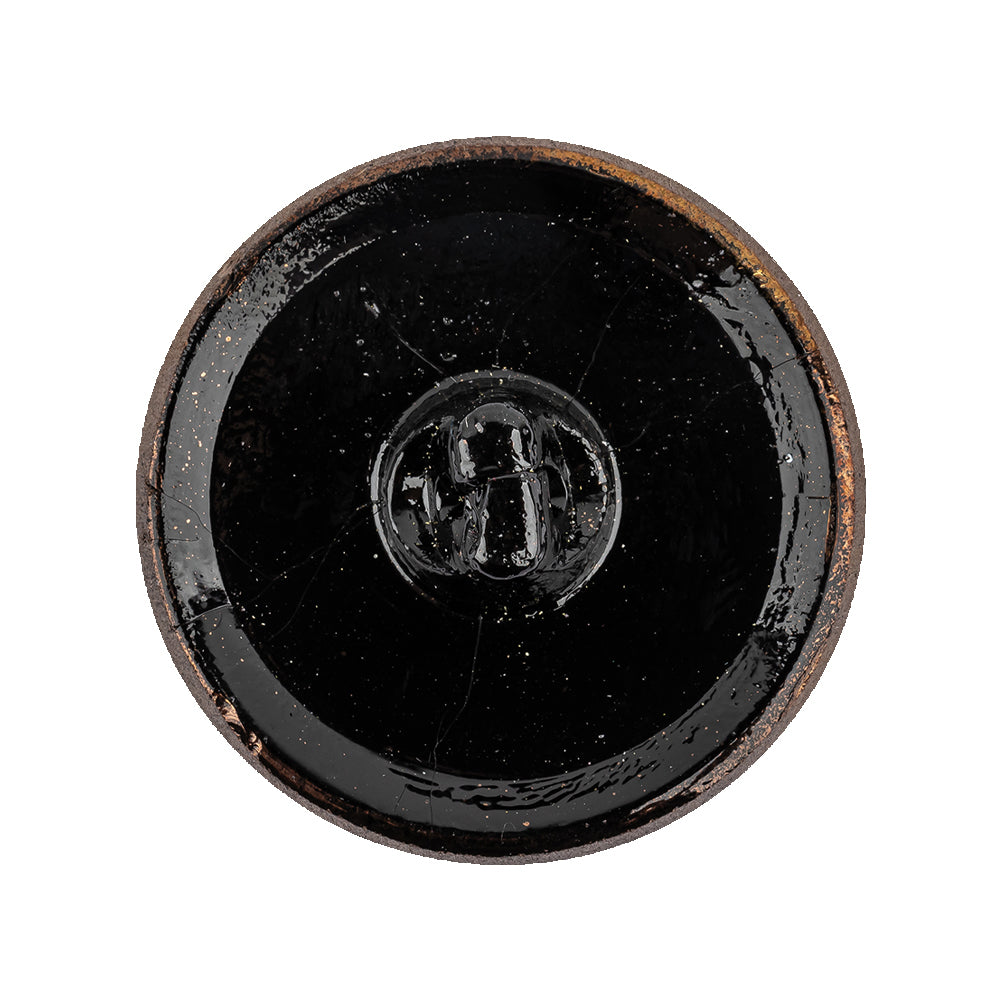 Copper Glass Button - 44L/28mm