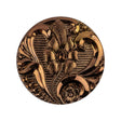 Copper Glass Button - 44L/28mm