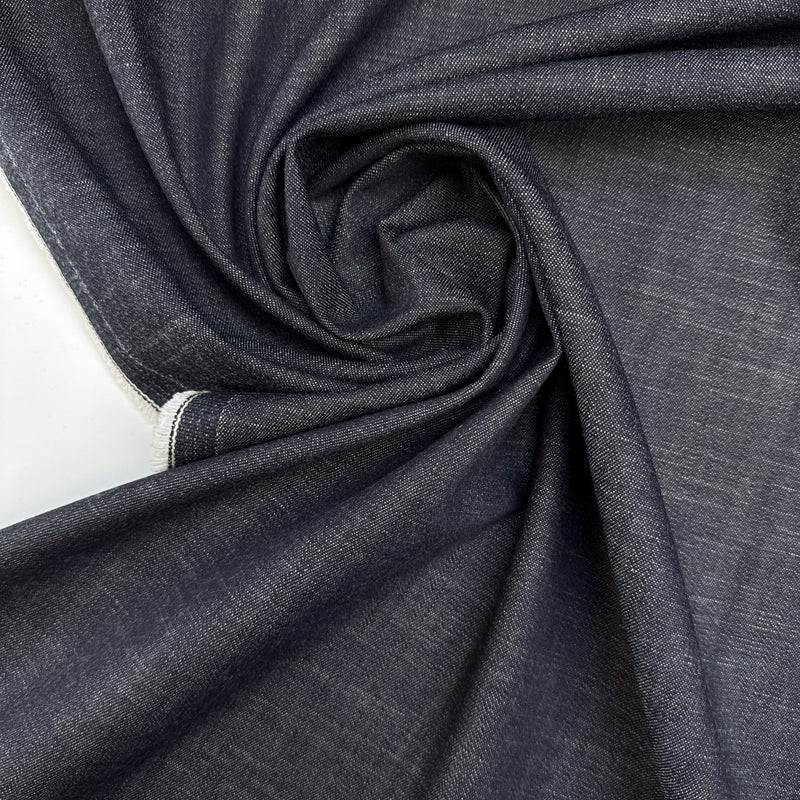Cotton Denim Blue Shade Stretch