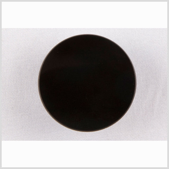 Black Glass Button - 36L/23mm