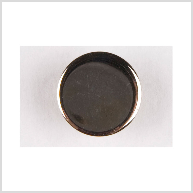 Black Glass Button - 44L/28mm