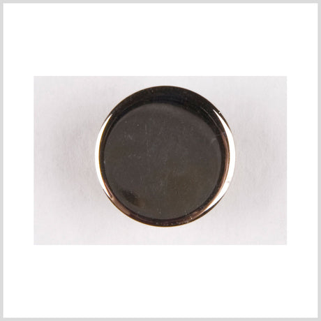 Black Glass Button - 44L/28mm