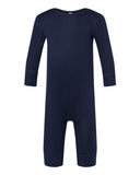 Rabbit Skins Infant Long Legged Baby Rib Bodysuit