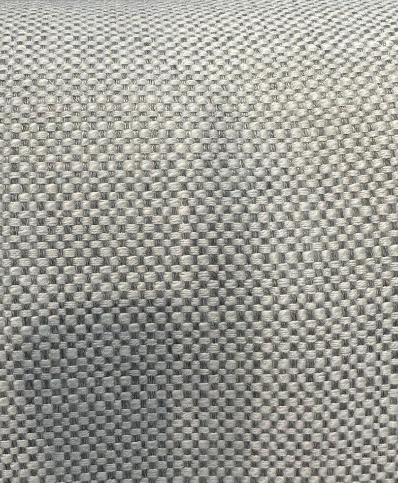 Domain Seagull Sunbrella Acrylic Fabric - Grey/White Solid, 56" Width (1 Yard)