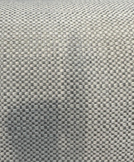 Domain Seagull Sunbrella Acrylic Fabric - Grey/White Solid, 56" Width (1 Yard)