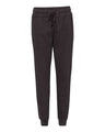 Women's Cotton Blend Athletic Fleece Joggers with Ribbed Cuffs