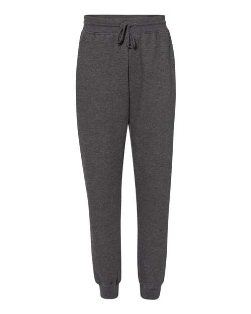 Women's Cotton Blend Athletic Fleece Joggers with Ribbed Cuffs