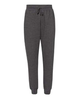 Women's Cotton Blend Athletic Fleece Joggers with Ribbed Cuffs