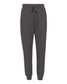 Women's Cotton Blend Athletic Fleece Joggers with Ribbed Cuffs