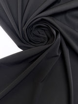 Black Triacetate Cotton Twill