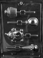 Kids Party Assortment Lolly Chocolate Mold - LPK133