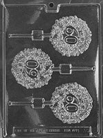60 Wreath Lolly Chocolate Mold - LPL030