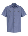 Red Kap Men's Industrial Short Sleeve Work Shirt