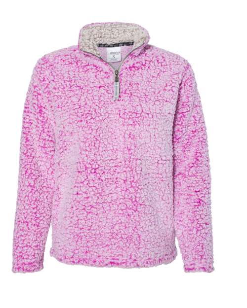 J. America Women's Epic Sherpa Quarter-Zip Pullover