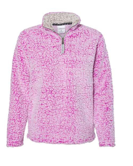 J. America Women's Epic Sherpa Quarter-Zip Pullover
