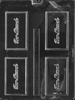 Bar Mitzvah Card Chocolate Mold - LPBC023