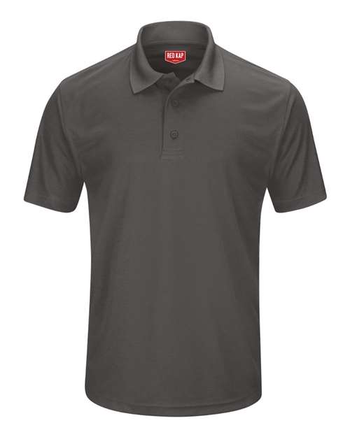 Red Kap Men's Short Sleeve Performance Knit Pocketless Core Polo