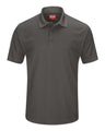 Red Kap Men's Short Sleeve Performance Knit Pocketless Core Polo