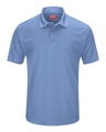 Red Kap Men's Short Sleeve Performance Knit Pocketless Core Polo