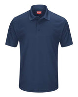 Red Kap Men's Short Sleeve Performance Knit Pocketless Core Polo