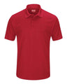 Red Kap Men's Short Sleeve Performance Knit Pocketless Core Polo