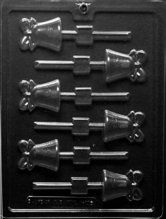 Wedding Bell Lolly Chocolate Mold - LPW068