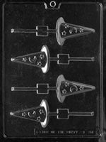 Witch Hat Lolly Chocolate Mold