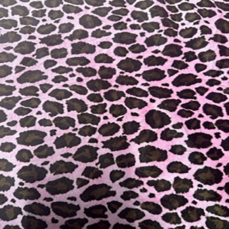 Polyester Cheetah Minky Fabric 60" Fluffy Pile