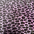 Polyester Cheetah Minky Fabric 60" Fluffy Pile