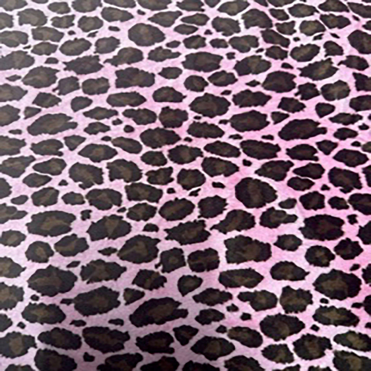 Polyester Cheetah Minky Fabric 60" Fluffy Pile