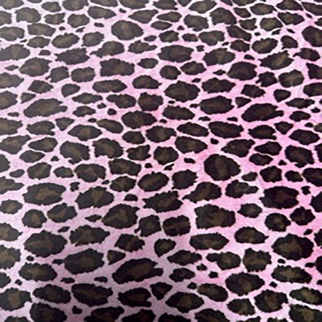Polyester Cheetah Minky Fabric 60" Fluffy Pile