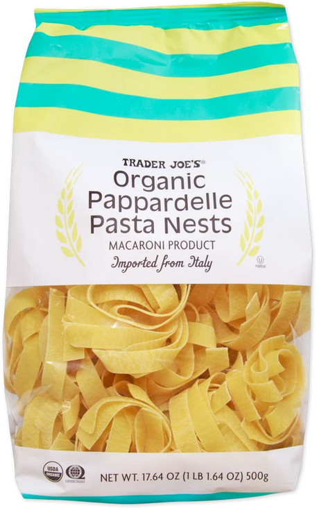 Traders Joe's Organic Papperdelle Pasta Nests