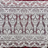 1 Yard Ivory Beaded and Corded Lace Fabric Embroidered on Polyester Net Mesh 51 Inch Width