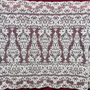 Beaded Corded Lace Fabric 51" Wide