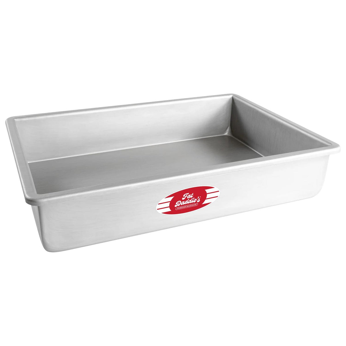 Fat Daddio's Anodized Aluminum Sheet Cake Pan, 3 Inch Deep, 10" x 15"
