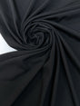 Black Stretch Crepe Fabric