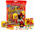 eFrutti Gummi Movie Bags – 12 Count popcorn, hot dogs, red licorice, pizza, and more.