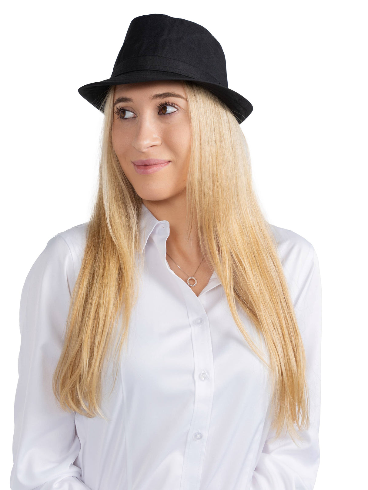 Black Fedora Hat